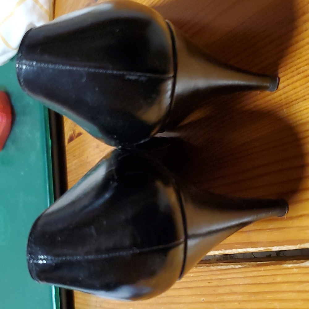 Bruno Magli vintage black heels size 8AA - Picture 6 of 7